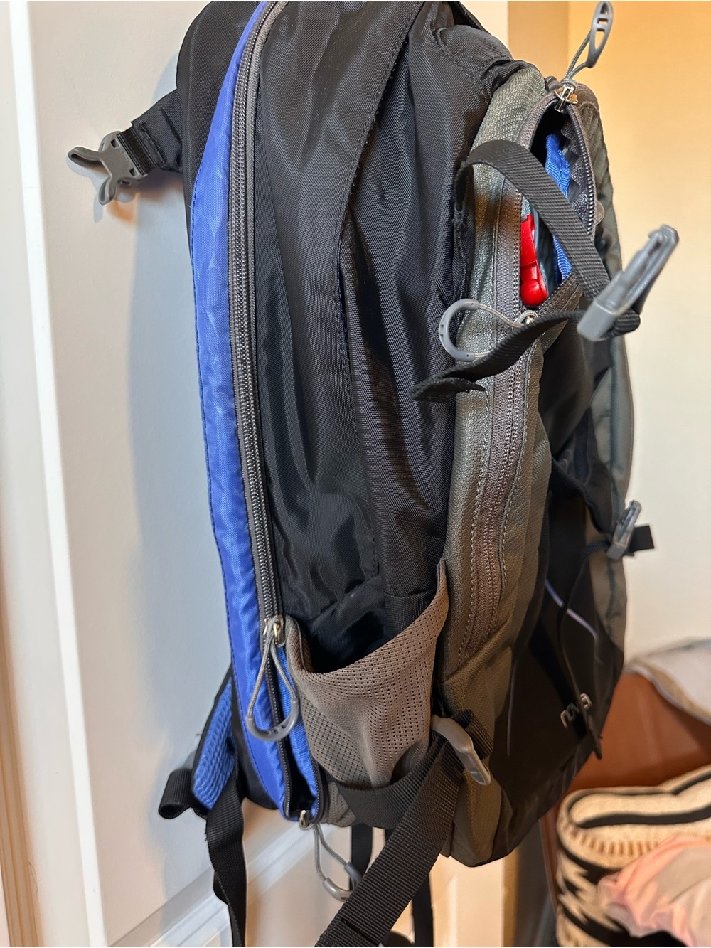 OSPREY Nova Black and Blue Women's Backpack - Picture 5 of 13